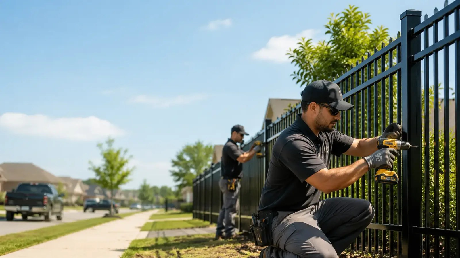 Metal Fence Installation in Brutus, MI